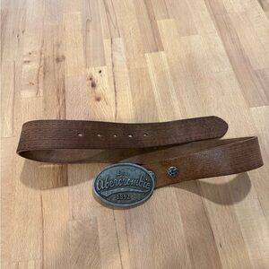 Abercrombie Vintage Leather Belt 35”